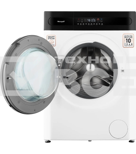 Стиральная машина Weissgauff WMD 49411 DC Inverter Steam, класс: B, загр.фронтальная макс.:11кг, (с сушкой) белый