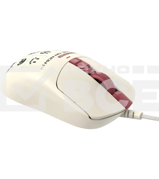 Мышь проводная A4Tech Bloody W72 Ultra Pixels Red рисунок/бежевый/красный, 20000 dpi, USB, кнопки - 7