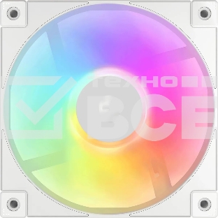 Вентилятор для корпуса DEEPCOOL FD12 белый, 120 мм, 2050 об/мин, 26.9 дБ, 4 pin