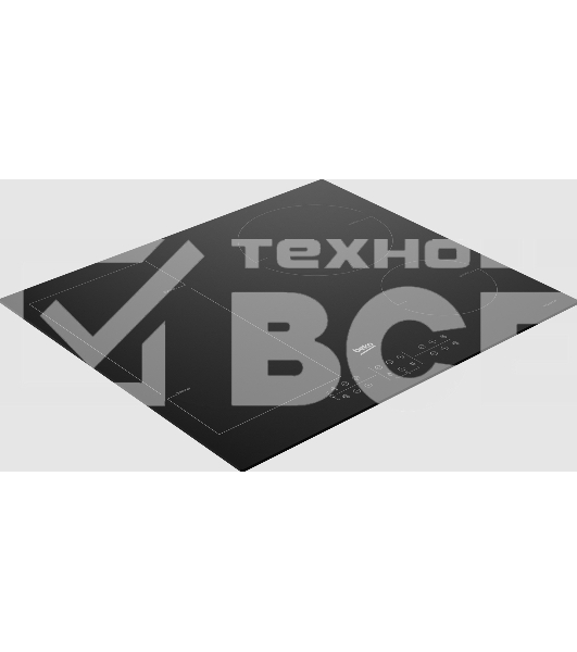Индукционная варочная панель Beko BHI6420KFBB черный
