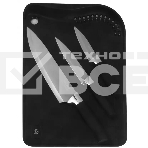 Набор ножей кухон. Rondell RD-1772 компл.: 4 предм. разд.дос. черный блистер, фото 1