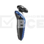 Бритва Centek CT-2152 (сер/бел/син) 5 ВТ, 3 плав. головки, аккумулятор+работа от сети, фото5