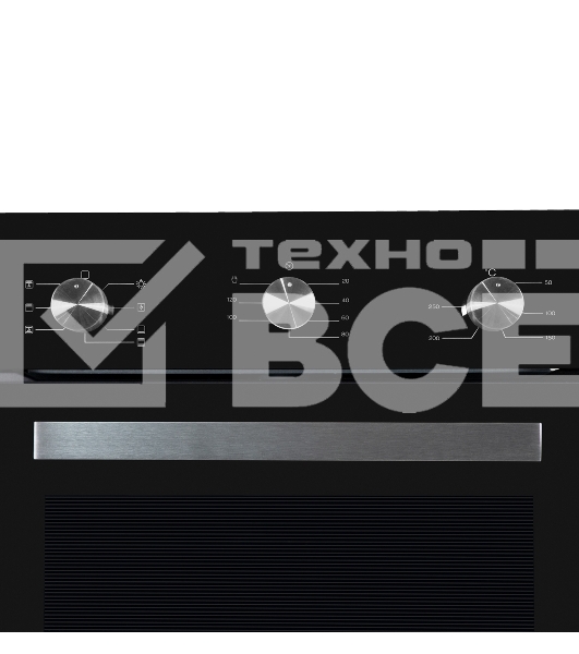 Духовой шкаф электрический встраиваемый LEX EDM 073 BL черный