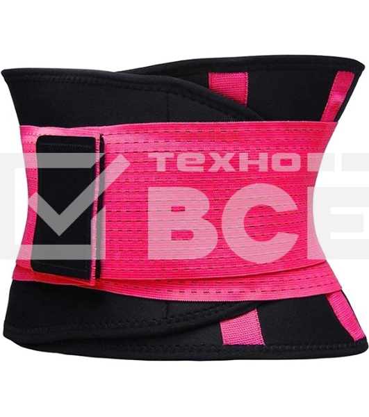 Пояс для похудения CleverCare, фуксия, размер XXL TXL-LB033A