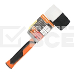 Киянка PATRIOT RMF-680BW черно-белая, с фиберглассовой рукояткой, 680г, фото5