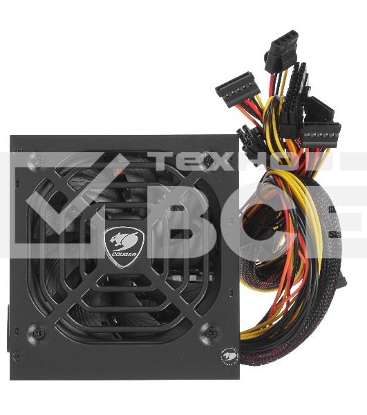 Блок питания Cougar XTC500 (31XC050.0001P), 500Вт, 80 PLUS, 120мм, черный