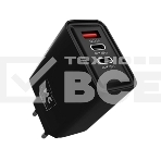 Сетевое зарядное устройство MORE CHOICE NC90 1USB+2Type-C 3.0A PD 45W, черный, фото2