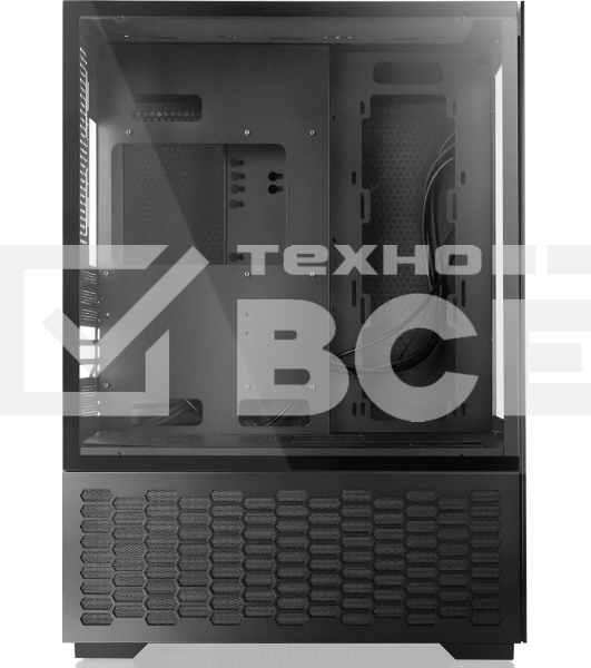 Компьютерный корпус Raijintek PAEAN PREMIUM 0R20B00208, черный, Aluminum, ATX/MICRO ATX/MINI-ITX, USB 3.0x2, Type Cx1, HD Audiox1