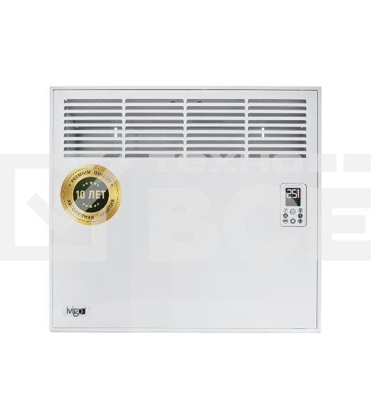 Конвектор электрический iVigo EPK4550P05 500 Вт белый, WI-FI