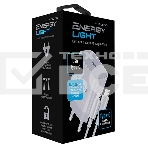 СЗУ Qumo Energy light PD 20Вт, (модель 0105), USB Type-C PD, + кабель 1м. Type-C на Type-C, белый, фото4