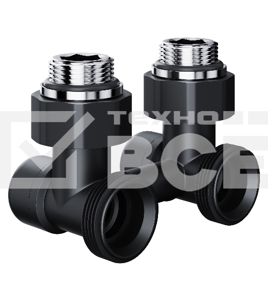 Узел нижнего подключения Royal Thermo Design угловой 1/2