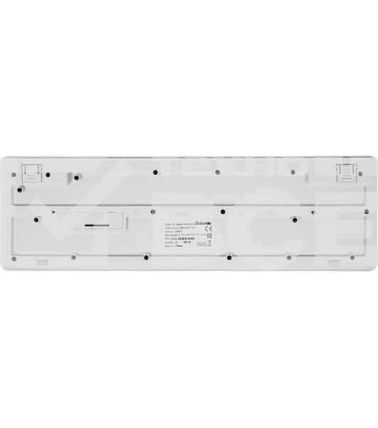 Комплект клавиатура + мышка Defender MILAN C-992 RU белый