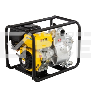 Мотопомпа бензиновая Denzel PX-80D для грязной воды, 15 л.с., 3', 1500 л/мин, глуб 8 м, напор 30 м