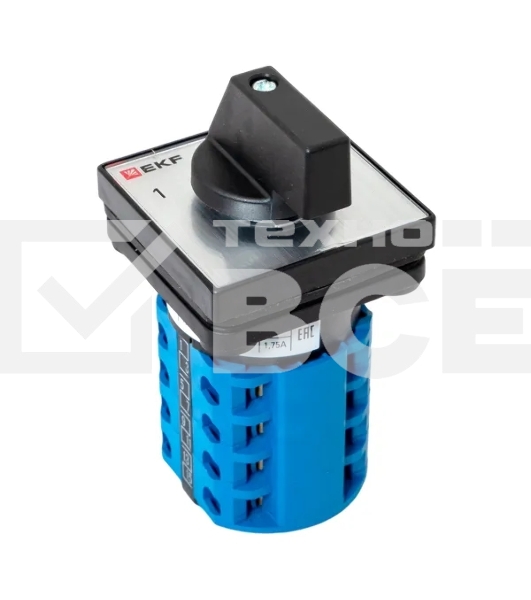 Переключатель кулачковый EKF ПК-1-24 (pk-1-24-10) 4П 10А '1-0-2'