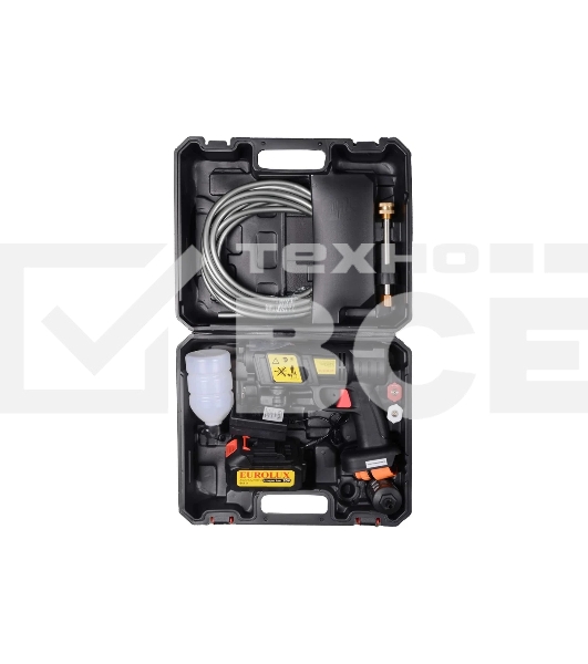 Мойка аккумуляторная Eurolux M-20Li (с 1 АКБ и ЗУ в комплекте)