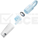 Пылесос вертикальный Kitfort KT-586-2 голубой, питание от сети, 400 Вт, уборка сухая, пылесборник 1,2 л, фото14