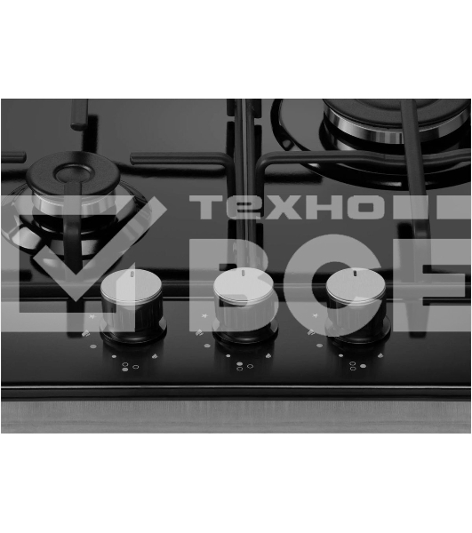 Газовая варочная панель Maunfeld EGHE.43.3STS-EB