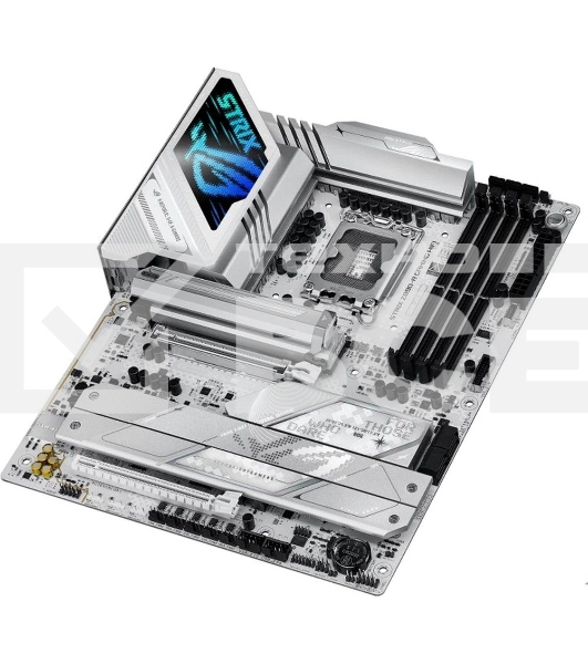 Материнская плата ASUS ROG STRIX Z890-A GAMING WIFI, LGA 1851, Intel Z890, 4xDDR5, 4xSATA, 5xM.2, 1xPCIe 4.0 x16, 1xPCIe 5.0 x16, 1xHDMI, 1xDP, 1x 2.5Gb LAN, 2xUSB-A 3.2 Gen 1, 5xUSB-A 3.2 Gen 2, 1xUSB-C 3.2 Gen 2, 2xThunderbolt 4, 2x3.5 мм, 7.1, ATX