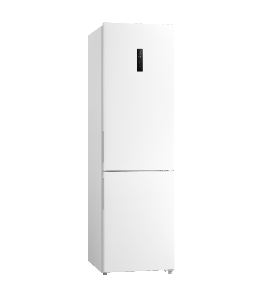 Холодильник Korting KNFC 62012 W белый двухкамерный 256/104л морозилка снизу, No Frost