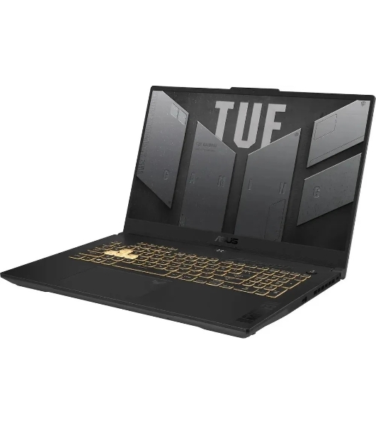 Ноутбук ASUS TUF Gaming F17 FX707VJB/17.3'/IPS/Intel Core 5 210H/16GB/512GB SSD/NVIDIA GeForce RTX 3050 6GB/Bluetooth/Без ОС/серый/2.6kg