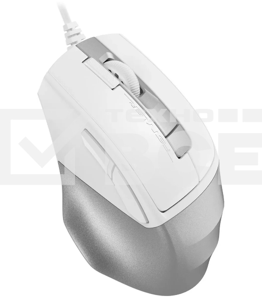 Мышь проводная A4Tech Fstyler FM45S Air белый/серебристый, 2400 dpi, USB, кнопки - 7