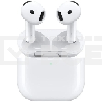 Гарнитура вкладыши Apple A3055 A3056 A3059 AirPods 4 ANC белый беспроводные bluetooth в ушной раковине, фото 1