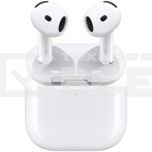 Гарнитура вкладыши Apple A3055 A3056 A3059 AirPods 4 ANC белый беспроводные bluetooth в ушной раковине
