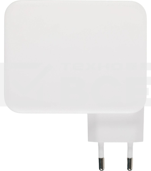 Сетевое зарядное устройство (адаптер питания) TopON GaN 130W 3xType-C, USB, Power Delivery, Quick Charge 4.0, белый TOP-GaN-130W