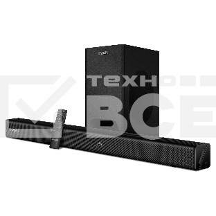 Саундбар SVEN SB-2400DD черный (Dolby Digital Plus, 2х80 + 240 Вт, Bluetooth, ПДУ, USB)