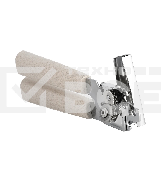 Консервный нож LARA LR07-36 механический, хромированное железо/рисовая шелуха