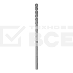 Бур по бетону Denzel цельная крестовая пластина, 12x265 мм, SDS PLUS, фото8