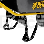 Тачка строительная Denzel усиленная, объем 130 л, 230 кг, колесо 15х6.00-6, фото5