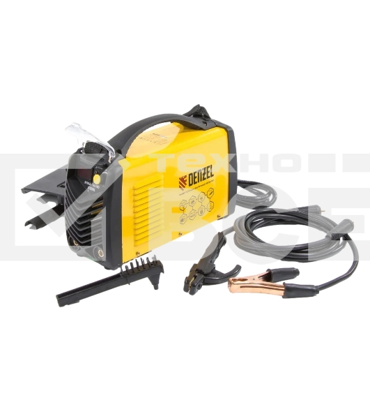 Аппарат инверторный дуговой сварки Denzel ММА-160ID, 160 А, ПВР 60%, диам.эл.1,6-3,2 мм, провод 2 м