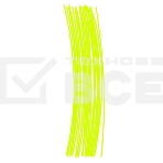 Леска для триммера Denzel круглая нарезанная 2,4 мм х 30 см 20 шт.тубус FLEX CORD, фото 1