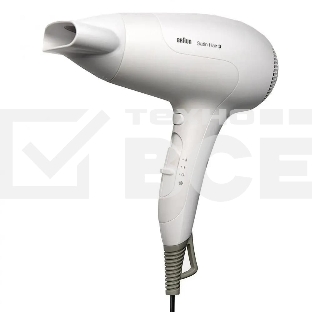 Фен Braun BRHD380E 2000Вт белый