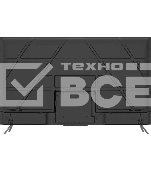 Телевизор Skyworth 60' 60Q66H черный/серебристый QLED UHD 60Hz Smart TV Google TV 2GB/16GB