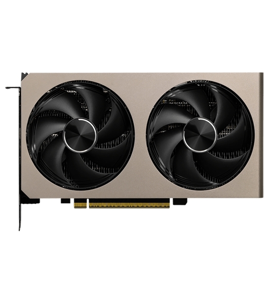 Видеокарта MSI RTX 5060 Ti 16G INSPIRE 2X, NVIDIA RTX 5060 Ti, 16 ГБ GDDR7, 128 бит, PCI-e 5.0, 1xHDMI, 3xDP, 2587 МГц