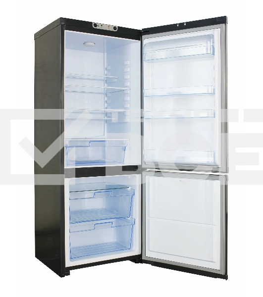 Холодильник DON R-280 G графит двухкамерный 200/90л морозилка снизу