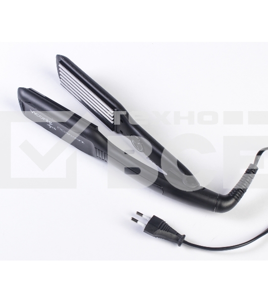 Щипцы для завивки волос Viconte VC-6735 черный, 45 мм, 215 °С, 9 режимов