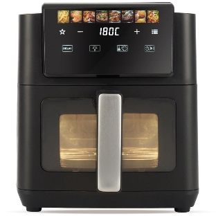 Аэрогриль Vitek VT-AF5001 черный/серебристый, 1500 Вт, 5 л, сенсор, 13 программ