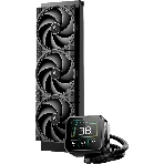 Система водяного охлаждения Deepcool Spartacus 360 ARGB Soc-AM5/AM4/1200/1700/1851 черный 4-pin 32.23dB Al LCD 2073gr Ret (R-SPT360-BKDSMP-G-1), фото7