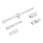 Набор инструментов, 1/2', 1/4', пластиковый кейс 76 предметов MTX, фото20
