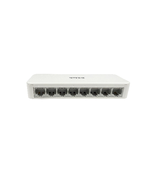Коммутатор D-Link DES-1008C/F6/E, 8×100 Мбит/с, неуправляемый