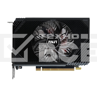 Видеокарта Palit RTX3050 STORMX OC 6Gb NVIDIA GeForce RTX 3050 6Gb PCI-E 4.0 96bit GDDR6 1042/14000 DVIx1 HDMIx1 DPx1 HDCP Ret