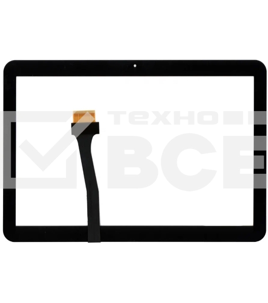Сенсорное стекло (тачскрин) для Samsung Galaxy tab 10.1 P7100. черное