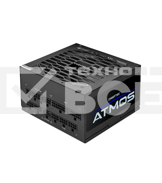 Блок питания, Chieftec, Atmos CPX-750FC, 750Вт, 80 PLUS GOLD, 120мм, черный