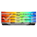 Оперативная память Kingston Fury Renegade, DDR4, 64GB (4x16GB), 3600MHz, CL16, с радиатором, RGB, серебристый/черный, фото3