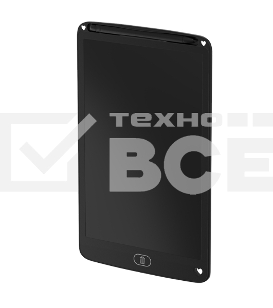 Графический планшет Maxvi MGT-02 black, LCD планшет для заметок и рисования