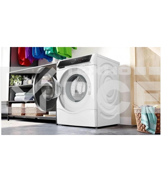 Стирально-сушильная машина Bosch Serie 8 WNC254A0SN белый, загр.фронтальная, макс.: 10,5 кг, 1400 об/мин, класс: D