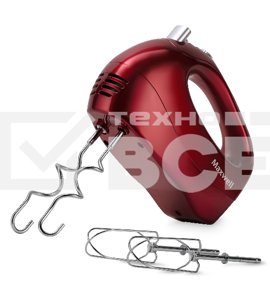 Миксер Maxwell MW-1357 (R), красный